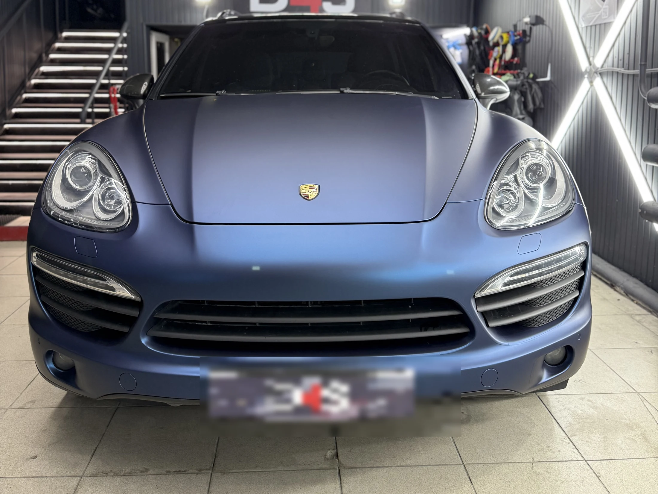 Porsche Cayenne — Матова плівка