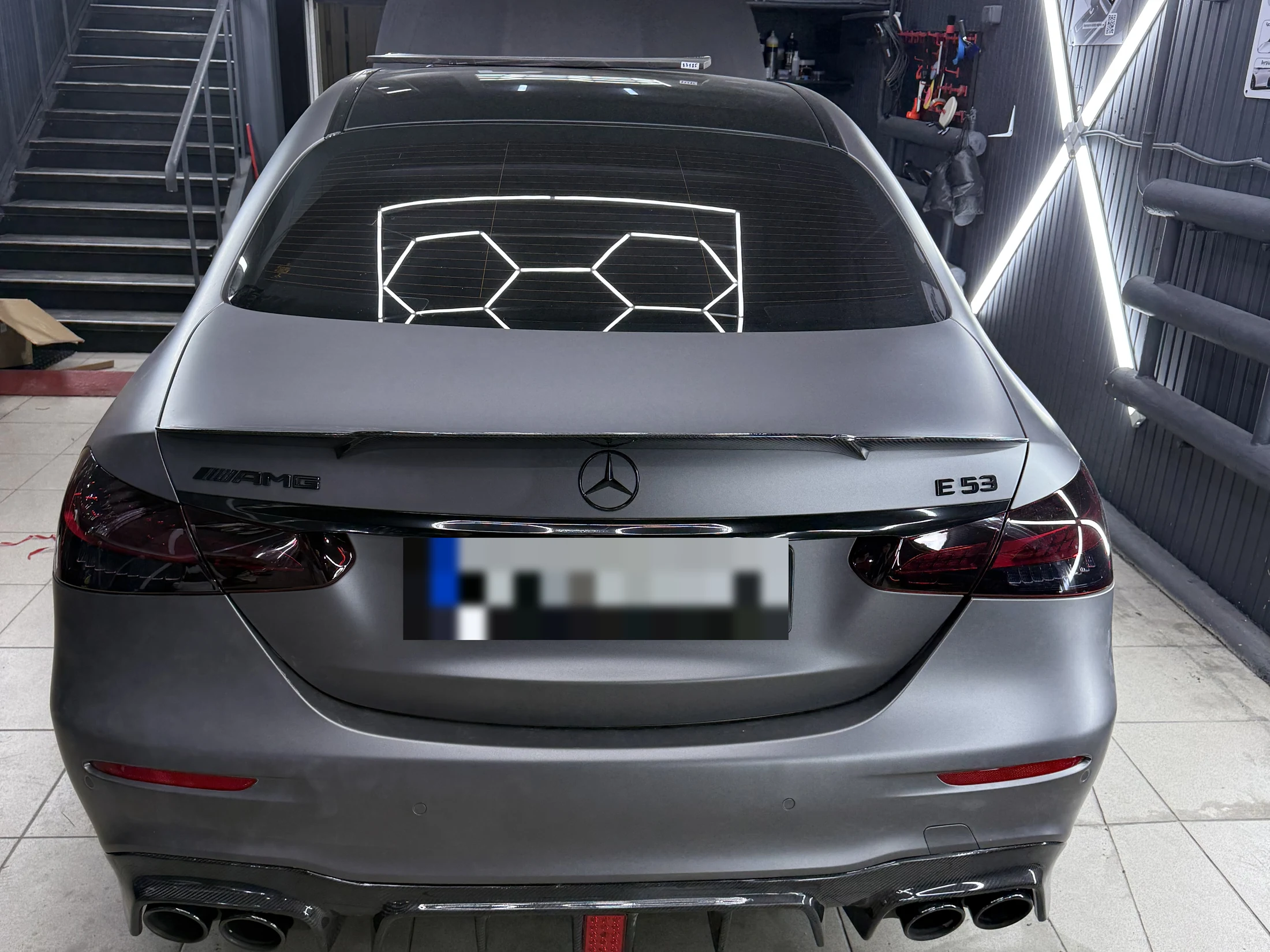 Mercedes-AMG E63 — Матова плівка